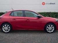 Used Vauxhall Corsa Design Edition 75 HP (55 kW) 2023 Red Hatchback