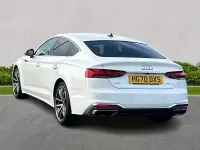 Used Audi A5 Sportback S-Line 163 HP (119 kW) 2020 White Hatchback