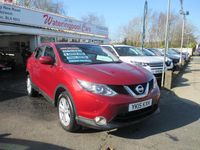 Used Nissan Qashqai Acenta 2015 Red SUV