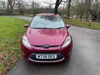 Used Ford Fiesta Titanium 2009 Red Hatchback