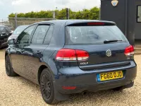 Used VW Golf VI S 2010 Blue Hatchback