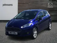 Used Ford Fiesta Zetec 99 HP (72 kW) 2017 Blue Hatchback