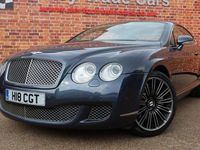 Begagnad Bentley Continental 600 HK (441 kW) 2009 Blå Sedan