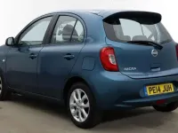 Used Nissan Micra Acenta 78 HP (57 kW) 2014 Blue Hatchback