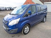 Used Ford Transit Custom Limited 130 HP (95 kW) 2017 Blue Van