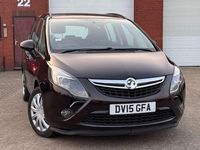 Used Vauxhall Zafira Tourer 140 HP (102 kW) 2015 Brown MPV