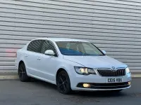Used Skoda Superb 2015 White Hatchback