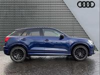 Begagnad Audi Q2 Black Edition 147 HK (108 kW) 2021 Blå SUV