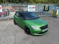 Used Skoda Fabia vRS 2013 Green Hatchback