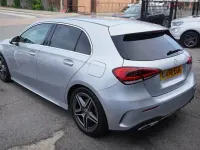 Używany Mercedes A200 AMG line 163 KM (119 kW) 2020 Srebrny Hatchback