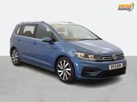 Used VW Touran R-line 150 HP (110 kW) 2021 Blue MPV