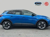 Used Vauxhall Grandland X SRi 130 HP (95 kW) 2021 Blue SUV