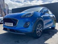 Second-hand Ford Puma Titanium 125 CP (91 kW) 2020 Albastru SUV