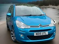 Used Citroën C3 PureTech 82 HP (60 kW) 2015 Blue Hatchback