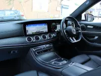 Used Mercedes E300 AMG line 2021 White Estate