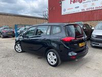 Used Vauxhall Zafira Tourer 2015 Black MPV