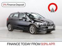 Used BMW 225 Active Tourer Luxury Line 224 HP (164 kW) 2020 Black MPV