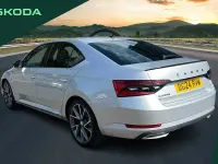 Used Skoda Superb SportlinePlus 160 HP (117 kW) 2024 Silver Hatchback