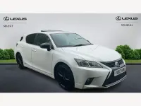Used Lexus CT200h Sport Line 2017 White Hatchback