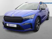 Used Skoda Enyaq iV SportlinePlus 210 kW (286 HP) 2024 Blue SUV