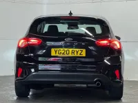Used Ford Focus Zetec 120 HP (88 kW) 2020 Black Hatchback