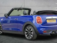 Used Mini Cooper S Cabriolet Exclusive 189 HP (139 kW) 2021 Blue Cabriolet