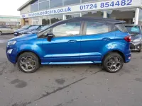 Used Ford Ecosport ST-Line 100 HP (73 kW) 2019 Blue SUV