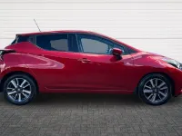 Used Nissan Micra N-Connecta 90 HP (66 kW) 2017 Red Hatchback