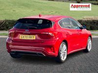 Used Ford Focus Vignale 125 HP (91 kW) 2020 Red Hatchback