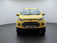 Used Ford Ecosport Zetec 112 HP (82 kW) 2015 Yellow SUV