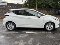 Used Nissan Micra Acenta 2018 White Hatchback