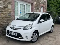 Used Toyota Aygo 68 HP (50 kW) 2012 White Hatchback