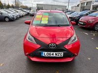 Used Toyota Aygo X-play 69 HP (50 kW) 2015 Red Hatchback