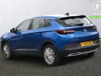 Used Vauxhall Grandland X Business Edition 130 HP (95 kW) 2019 Blue SUV