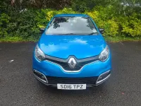 Used Renault Captur Dynamique 90 HP (66 kW) 2016 Blue SUV