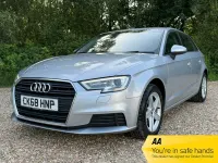 Used Audi A3 Sportback 116 HP (85 kW) 2018 Silver Hatchback