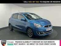 Used Mitsubishi Mirage 79 HP (58 kW) 2017 Blue Hatchback