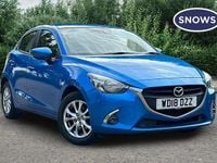 Used Mazda 2 90 HP (66 kW) 2018 Blue Hatchback