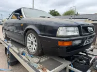 Used Audi Cabriolet 150 HP (110 kW) 1995 Blue Cabriolet