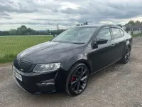 Used Skoda Octavia vRS 2014 Black Estate