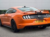 Used Ford Mustang GT 450 HP (330 kW) 2021 Orange Coupe