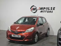 Used Toyota Yaris 2011 Red Hatchback