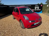 Used Nissan Micra Acenta 2009 Red Hatchback