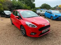 Used Ford Fiesta ST-Line 120 HP (88 kW) 2018 Red Hatchback