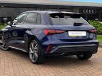 Used Audi A3 Black Edition 147 HP (108 kW) 2025 Blue Hatchback