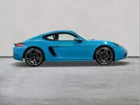 Used Porsche Cayman 300 HP (220 kW) 2019 Blue Coupe