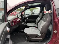 Used Fiat 500 Lounge 70 HP (51 kW) 2021 Red Hatchback