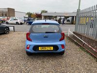 Used Kia Picanto 66 HP (48 kW) 2019 Blue Hatchback