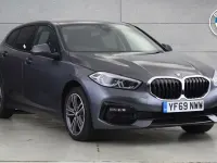Used BMW 118 Sport Line 138 HP (101 kW) 2019 Grey Hatchback