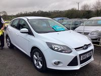Used Ford Focus Zetec 2012 White Hatchback